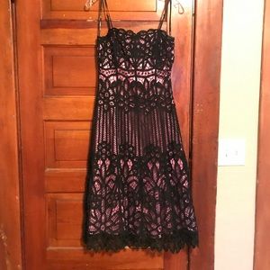 Betsey Johnson Battenberg Lace Cocktail Dress